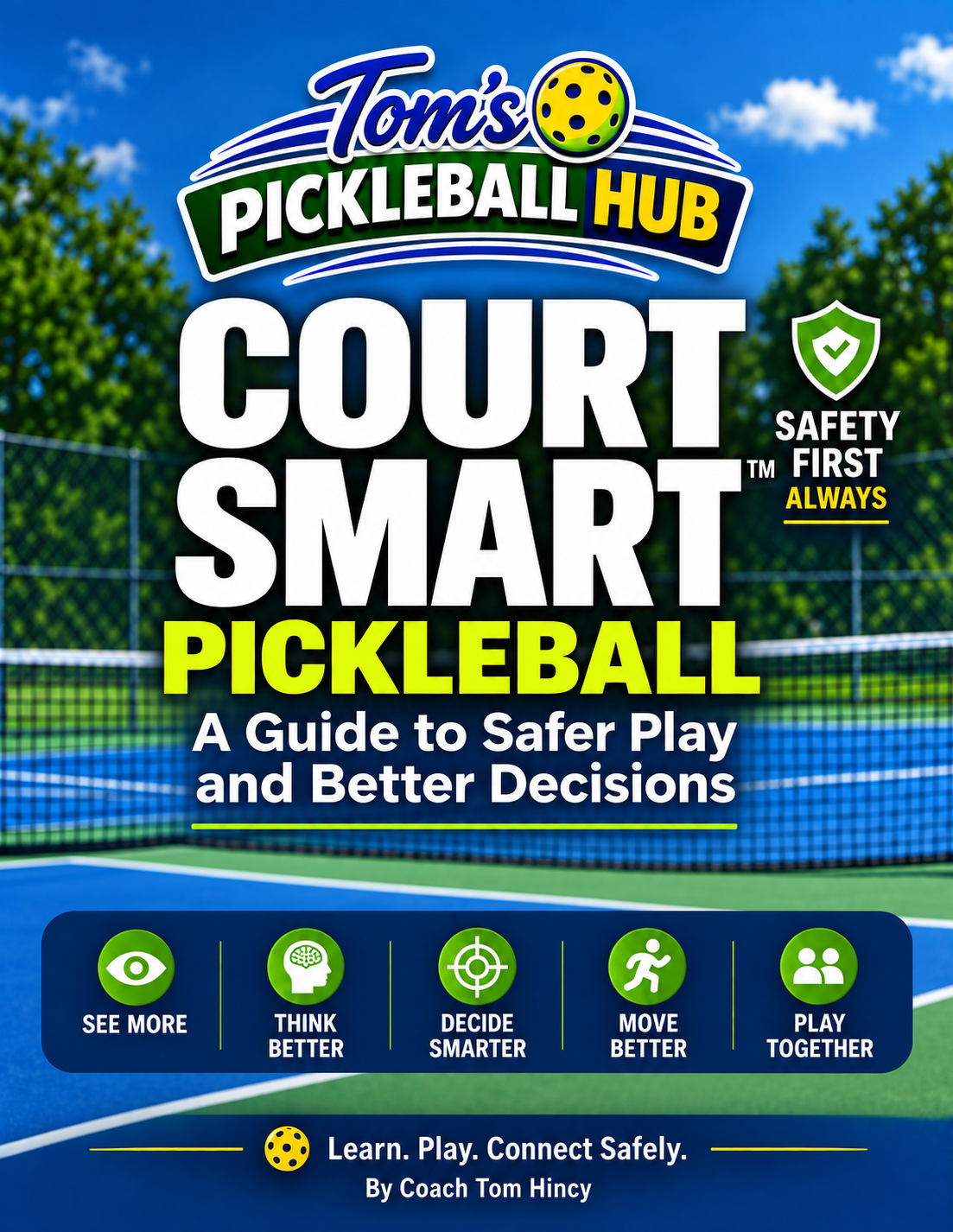 Court Smart pickleball training manual cover
