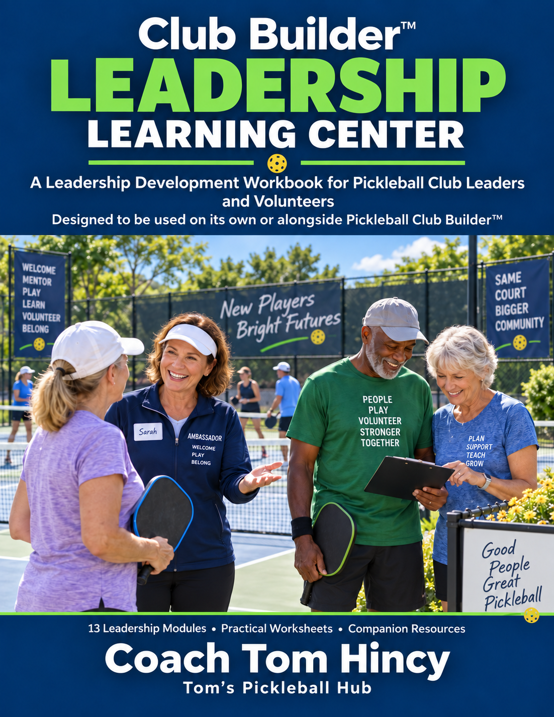 Club Builder Leadership Learning Center workbook cover